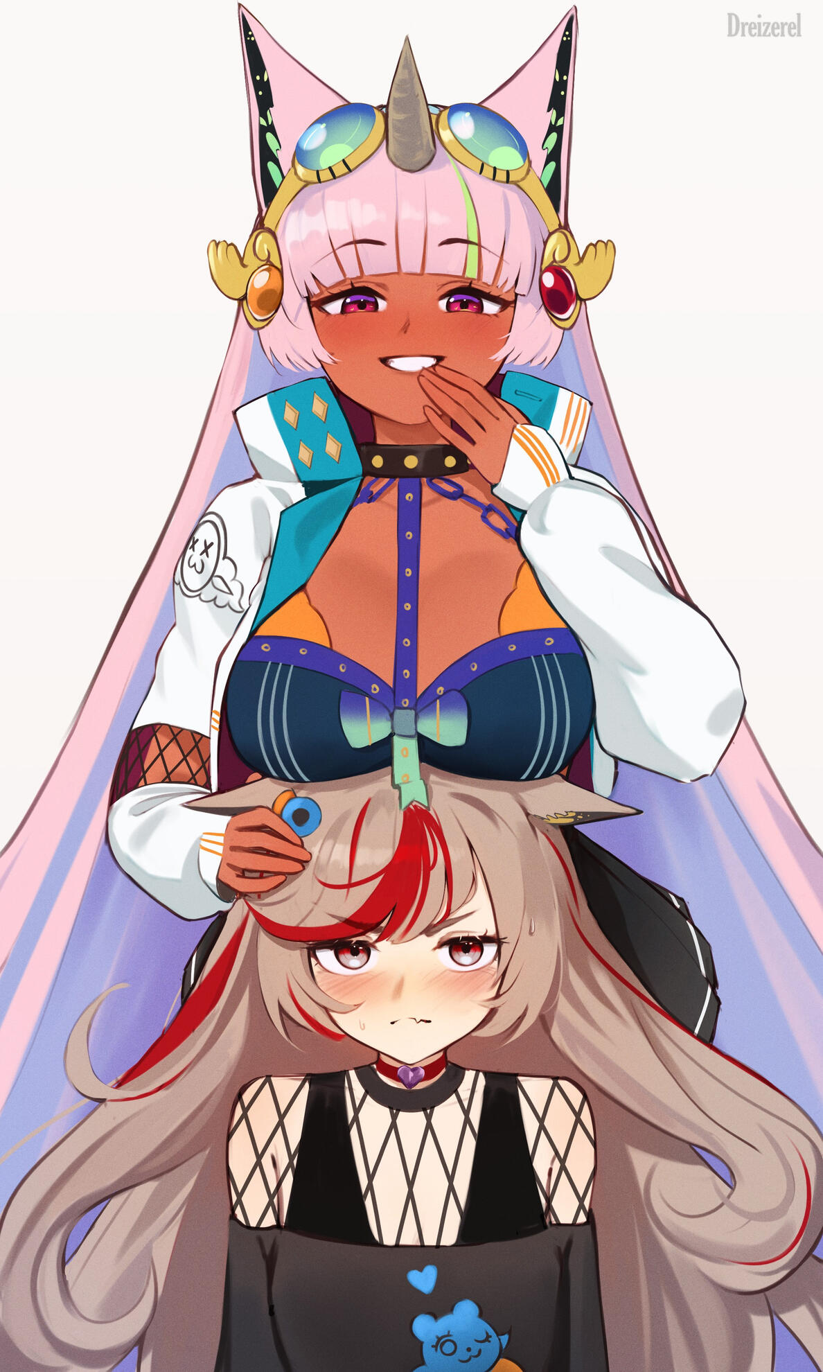 Sketch - Mako & Nia (Commission)