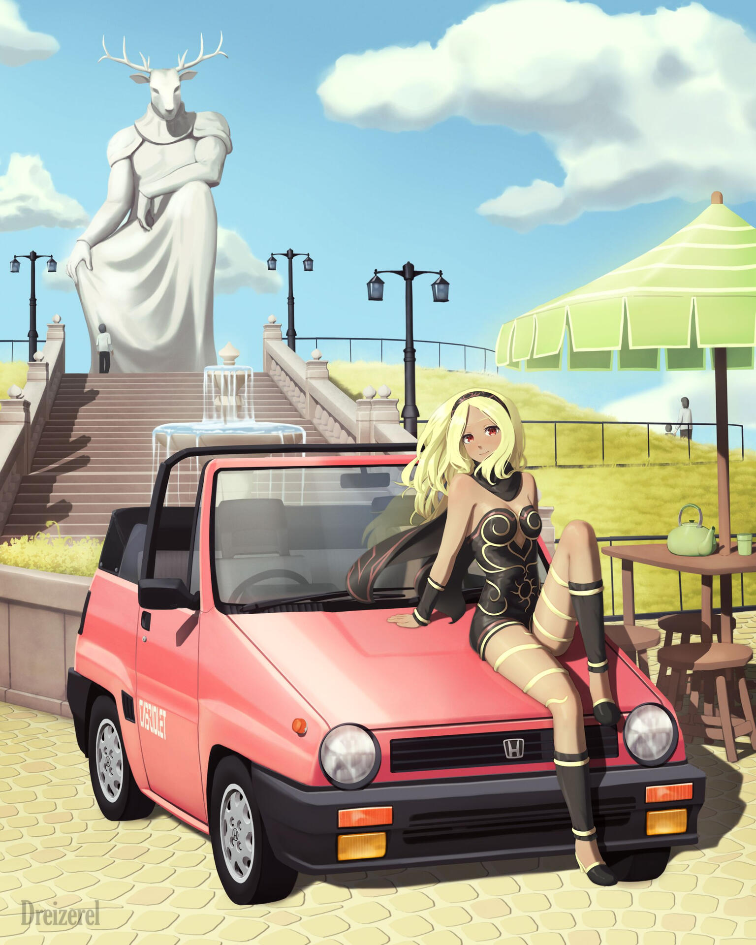Kat, Gravity Rush (Commission)